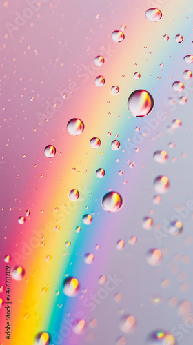 A vibrant rainbow after the rain Calmness atmospheric photo footage for TikTok  Instagram  Reels  Shorts