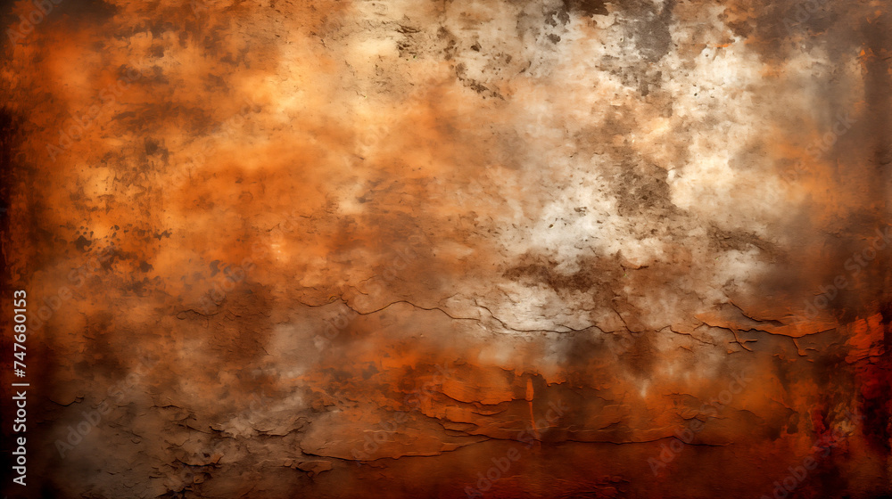 Old Rusty Background. The Texture is in the Grunge Style. 