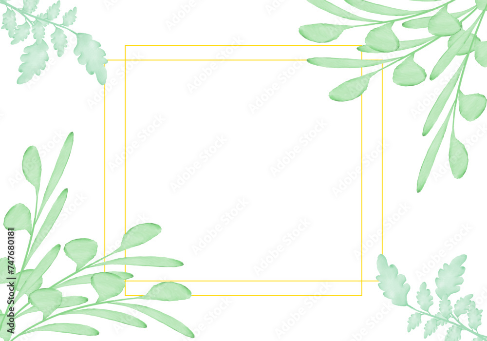 concept flat vector Tropical leaves in a circle floral design frame illustration on a white background. concept flat vector Tropical leaves in a circle floral design frame illustration on a white background.