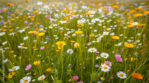 Daisies in the Field