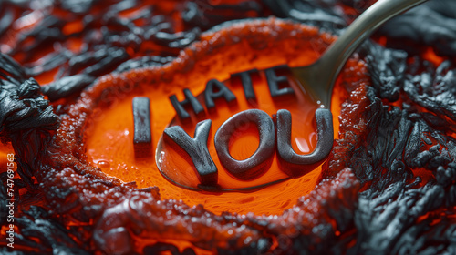 I hate you photo