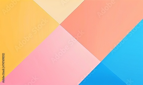 abstract colorful background of flat planes square shpaes photo