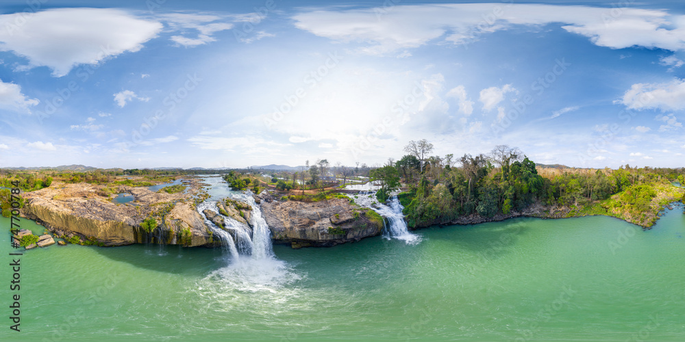 360 photo, Dray Sap waterfall, in Dak Nong province, Viet Nam 