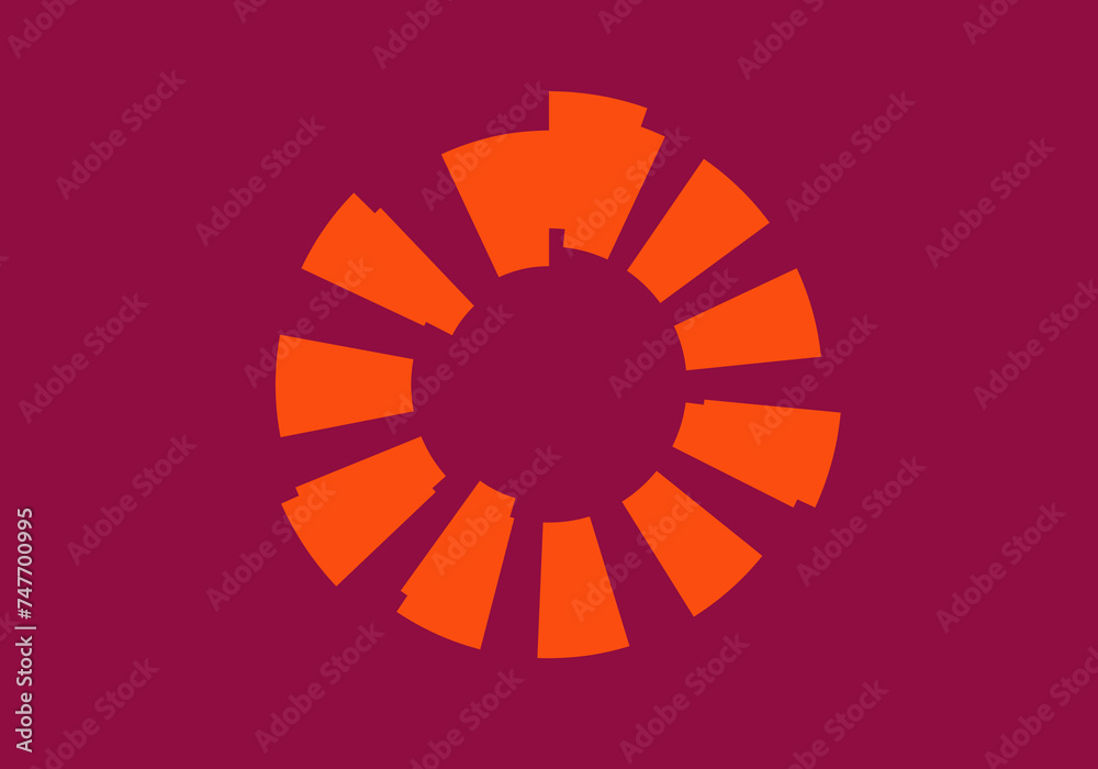 Abstract background template ready to use