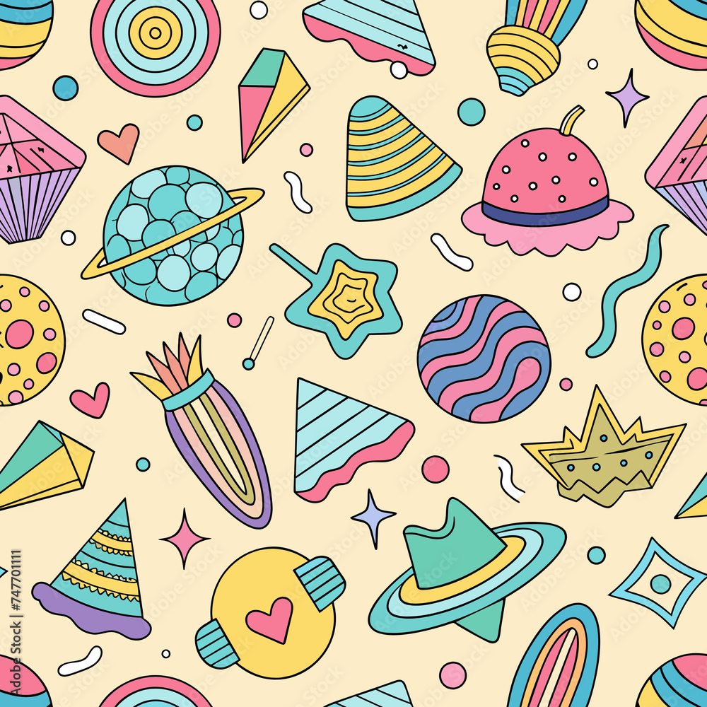 Sweets Seamless Party Patterns