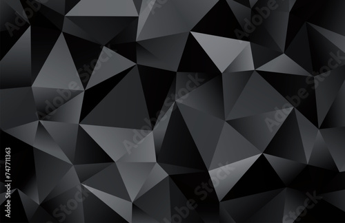 Abstract geometric vector polygon background