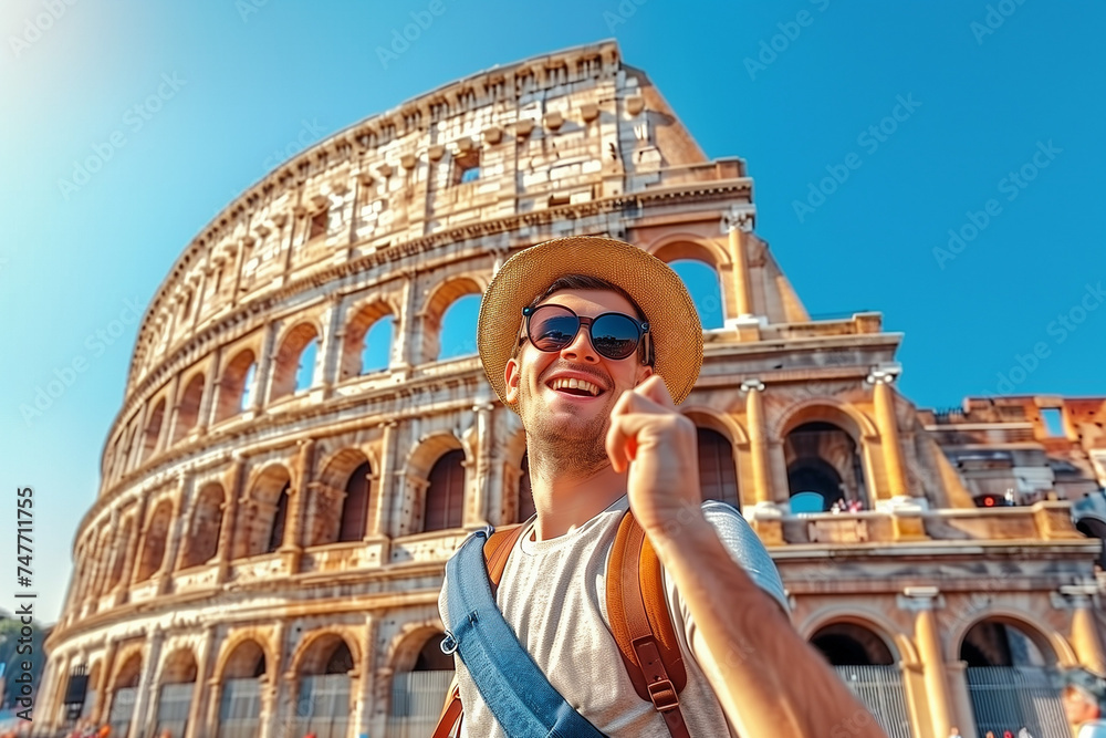 Solo traveler in Rome, Italy Summer Trip