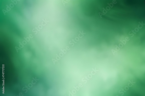 Abstract gradient smooth Blurred Smoke Dark Green background image photo