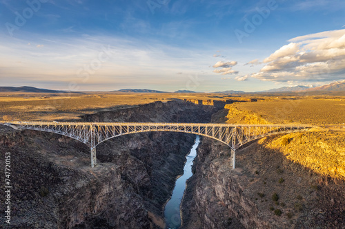 Rio Grande Gorge, Taos, New Mexico photo
