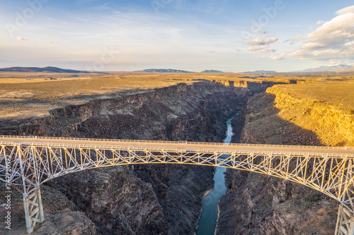 Rio Grande Gorge, Taos, New Mexico photo