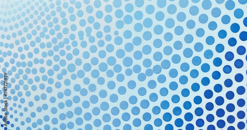 serene blue dot gradient background