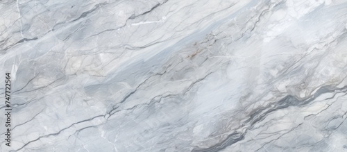 Detailed view of a white marble texture, showcasing the intricate patterns and veining characteristic of limestone marble. This high-resolution image captures the Italian grey effect, photo