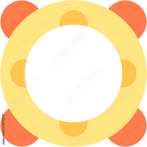 rubber ring vector icon design for web and business