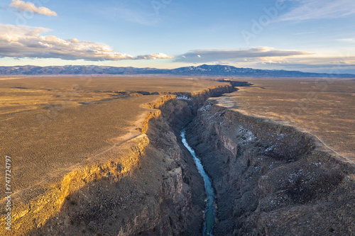 Rio Grande Gorge, Taos, New Mexico photo