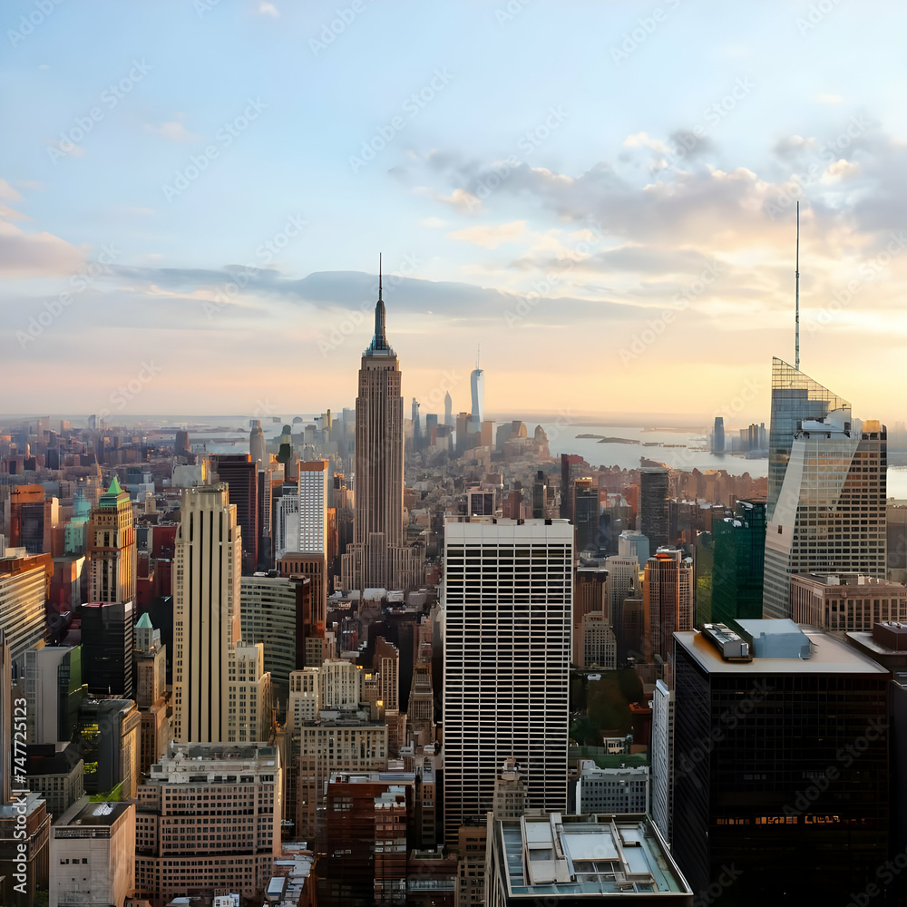 Obraz premium New modern apartment building exterior