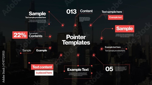 Text Pointers & Callouts Video Template