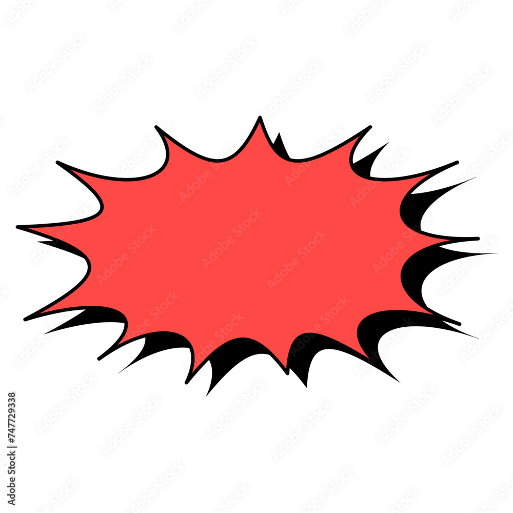 Explosion Shape Element Explosion Shape Element
