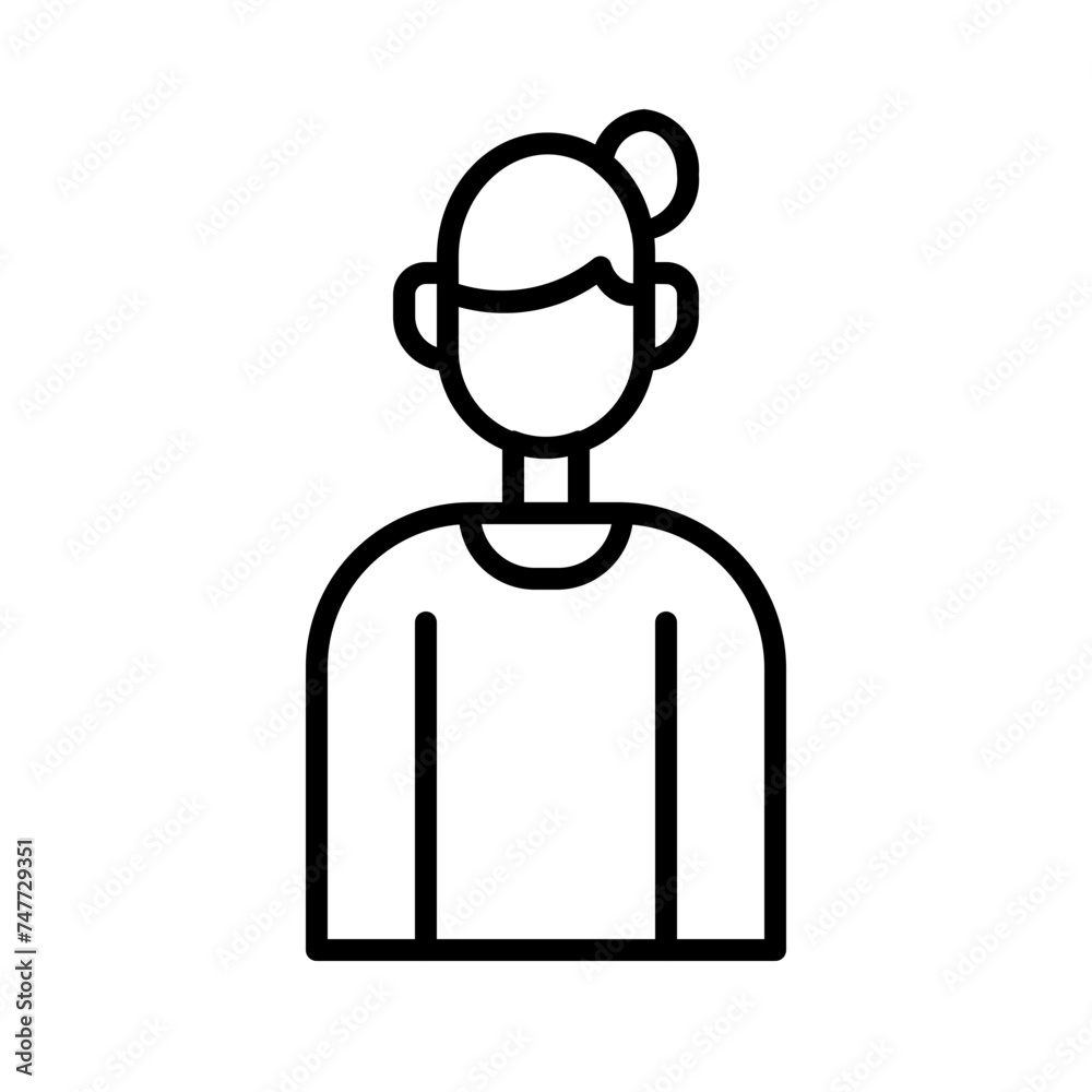 grandma line icon grandma line icon