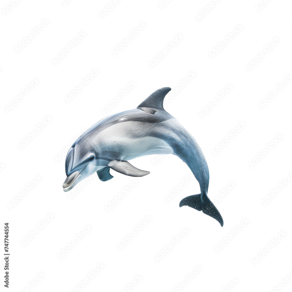 Photo of dolphin isolated on transparent background Photo of dolphin isolated on transparent background