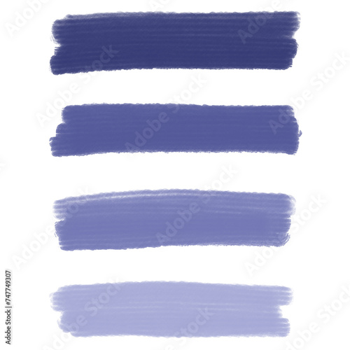 Purple violet shades aesthetic brush strokes