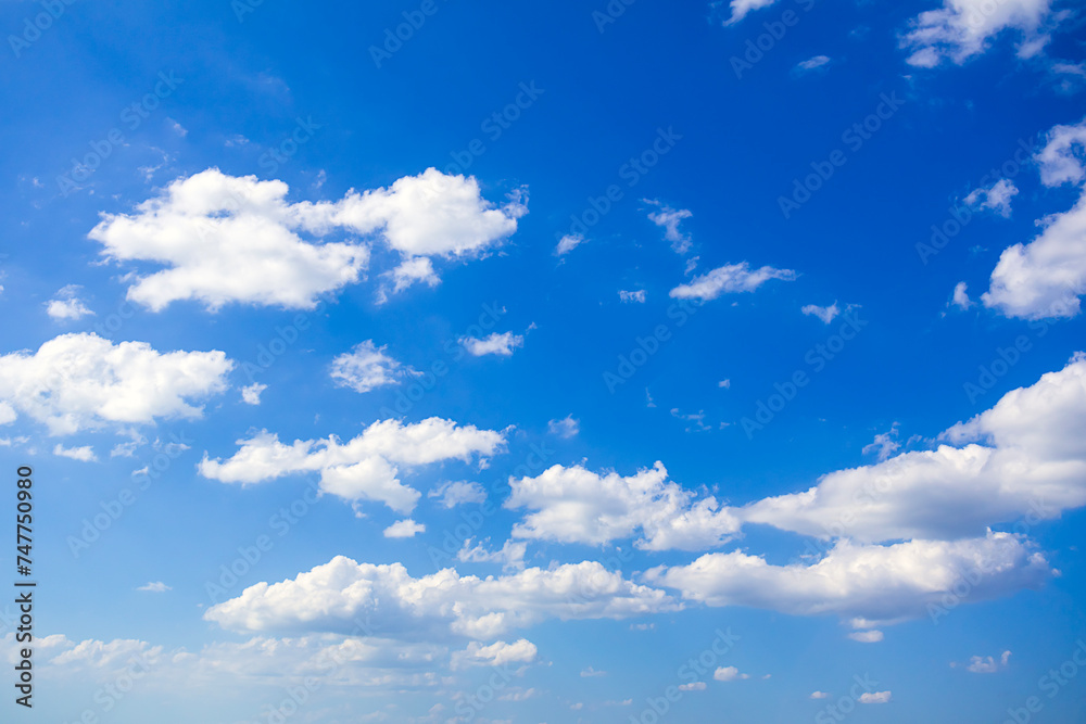 Obraz premium Clouds and blue sky in summer Satun Thailand