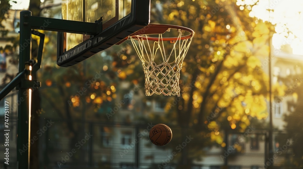 Imagine the child's determined expression as they focus on scoring the winning basket. Imagine the child's determined expression as they focus on scoring the winning basket.