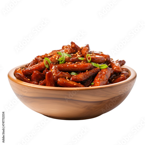spicy dried tomatoes on transparent background