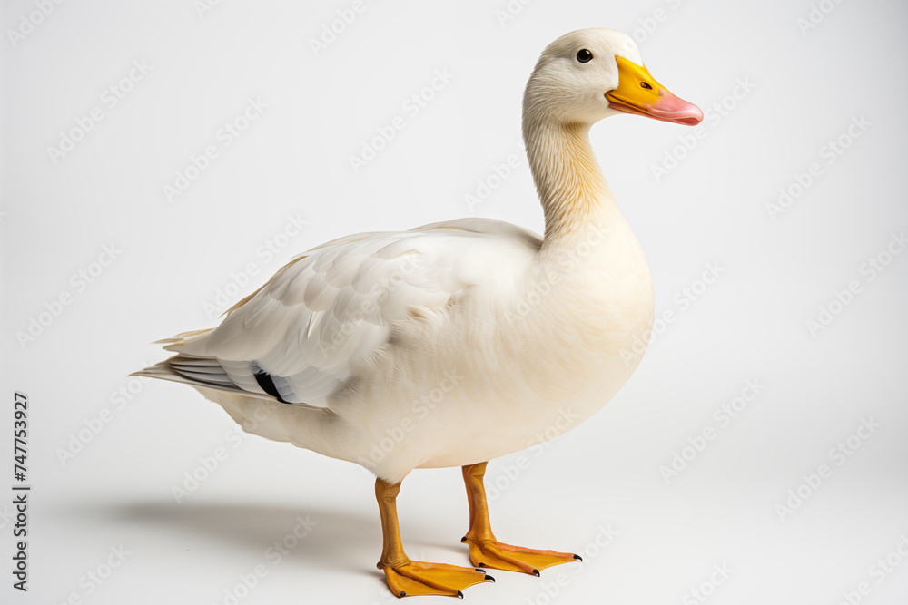 Duck isolated on white background. Duck isolated on white background.
