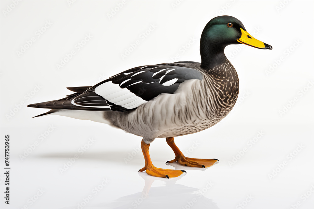 Duck isolated on white background. Duck isolated on white background.