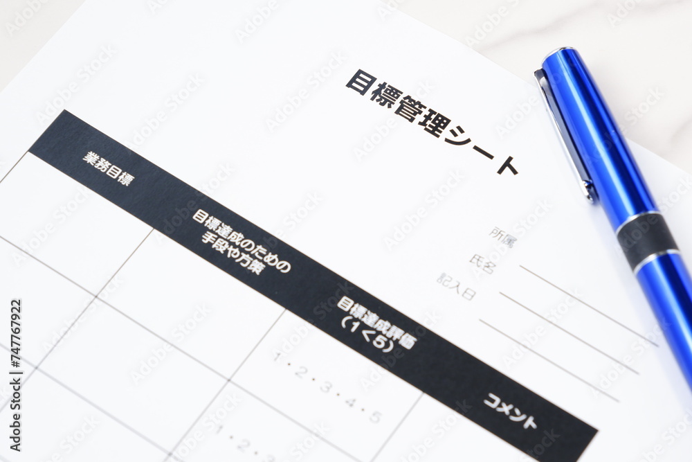 個人やチームの達成目標を明確に定義し、進捗状況を追跡するためのツールである「目標管理シート」を書く
個人やチームの達成目標を明確に定義し、進捗状況を追跡するためのツールである「目標管理シート」を書く