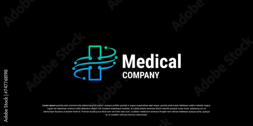 medical technology logo design