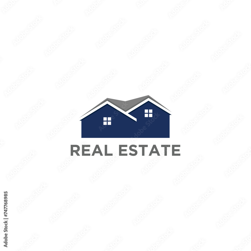 Home house real estate logo design Home house real estate logo design
