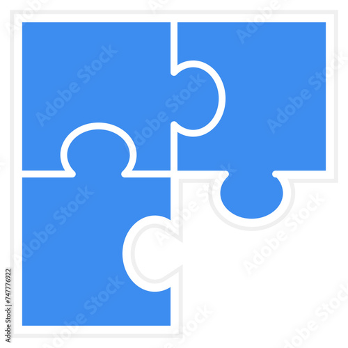 Puzzle Piece Icon Style