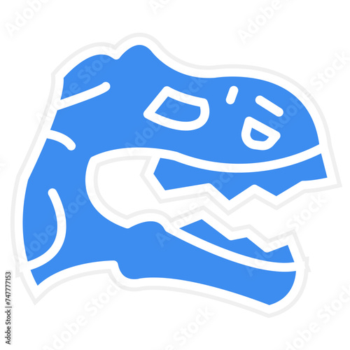 Dinosaur Icon Style