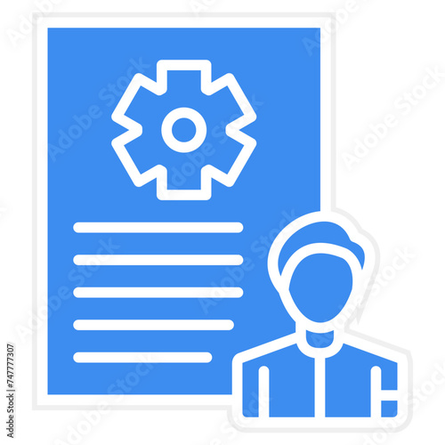 De Identification Icon Style