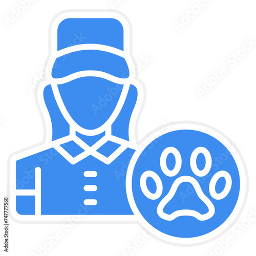 Animal Handler Female Icon Style