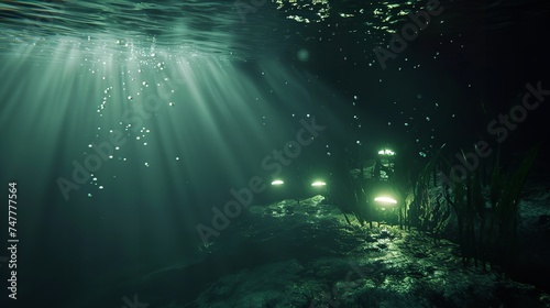 LED Submersible Lights 8K Realistic Lighting