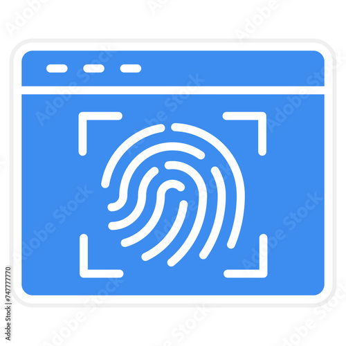 Fingerprint Icon Style