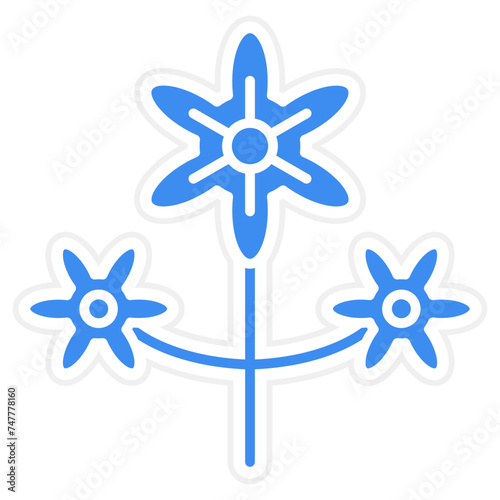 Delphinium Icon Style