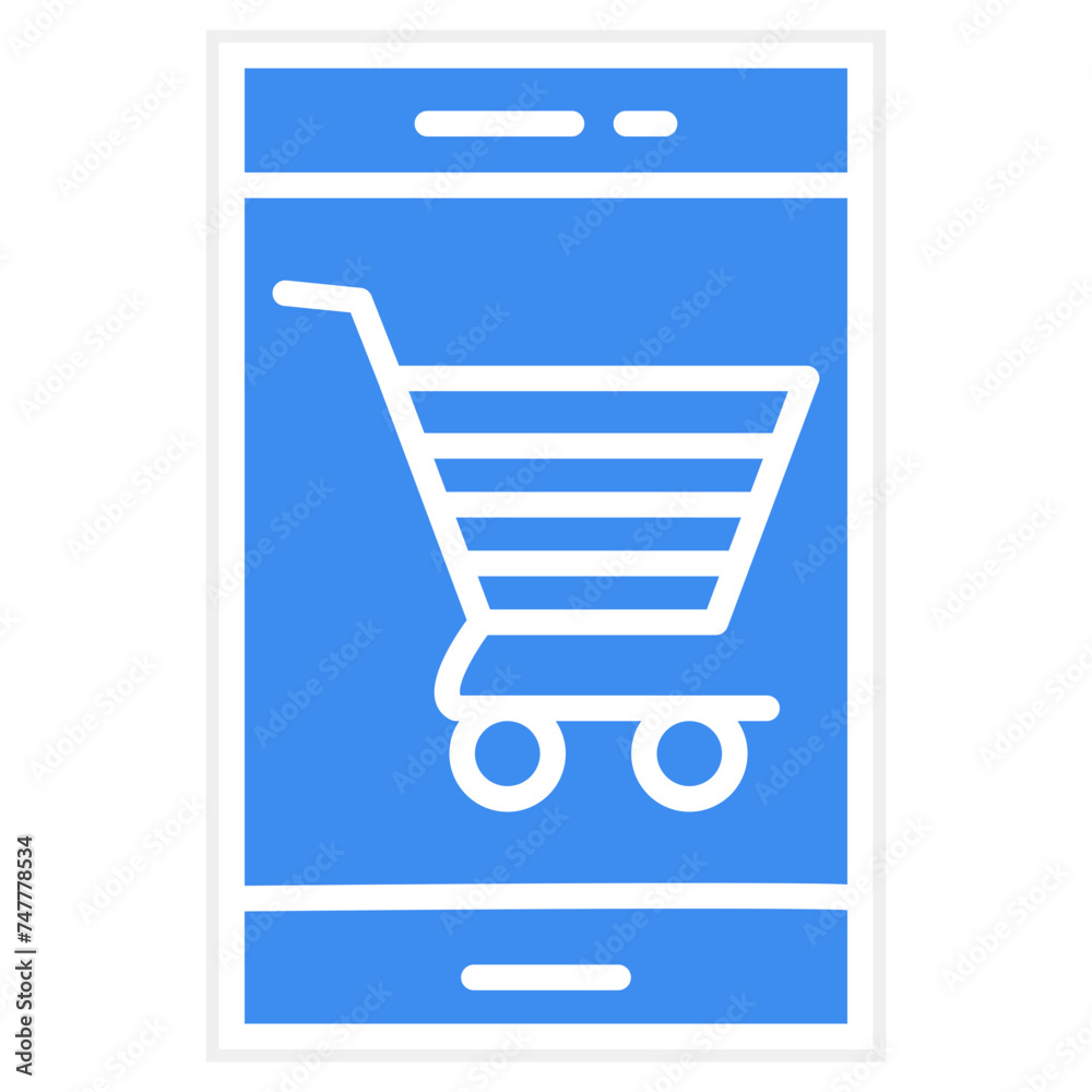 Ecommerce Platform Icon Style Ecommerce Platform Icon Style