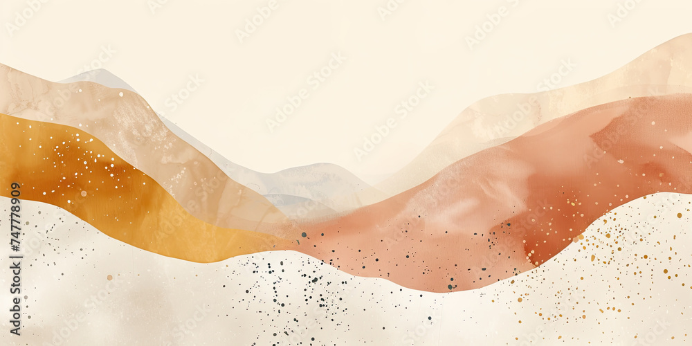 Fototapeta premium Graphic design, graphics resource digital background backdrop illustration vector, ambient minimal textured banner, generated ai