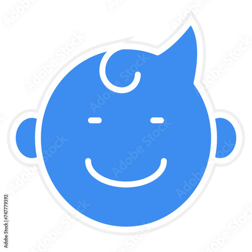 Baby Boy Icon Style