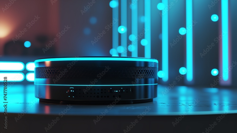 Modern High Technology AI Bluetooth Speaker with Wi-Fi