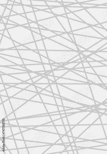 Intersecting Lines in grey motif. Editable Clip Art.