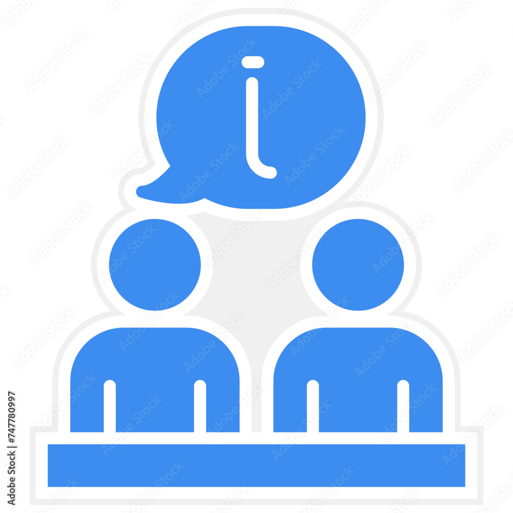 Internal Meeting Icon Style Internal Meeting Icon Style