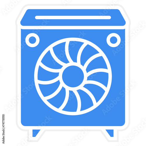 Dehumidifier Icon Style