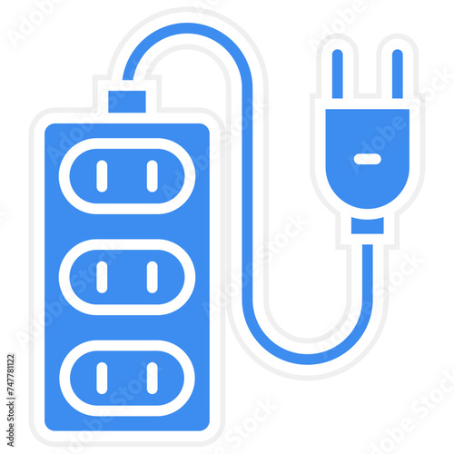 Extension Cord Icon Style