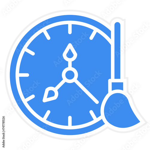 Last Minute Cleaning Icon Style