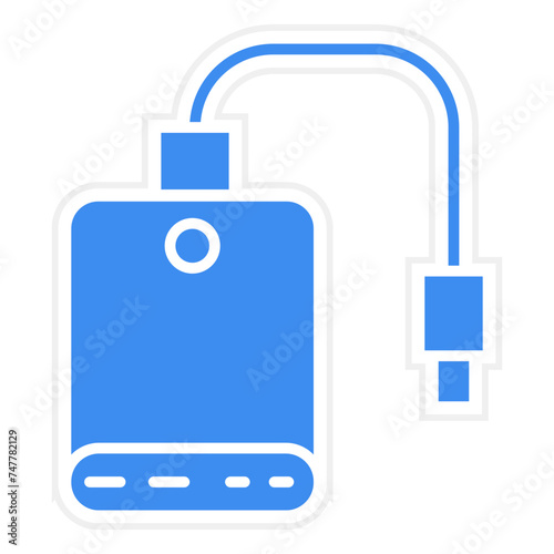Powerbank Icon Style