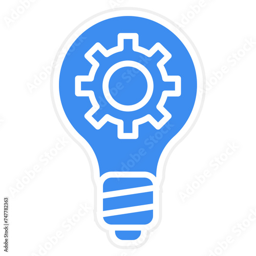 Light Usage Efficiency Icon Style